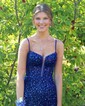 Corset Bodycon Sequin V-neck Homecoming Dresses