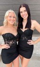 Corset Fuchsia Tight Jersey Sweetheart Homecoming Dresses