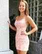 Modest Sky Blue Bodycon Lace Appliques Homecoming Dresses