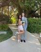 Modest Sky Blue Bodycon Lace Appliques Homecoming Dresses