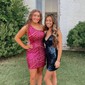 Sparkly Bodycon Sequin One Shoulder Homecoming Dresses