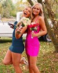 Corset Sky Blue Bodycon Jersey Beaded Homecoming Dresses
