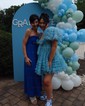Elegant Skater Tulle V-neck Ruffle Homecoming Dresses