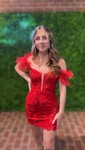 Sparkly Black Bodycon Sequin Feathers Homecoming Dresses