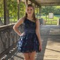 Corset Burgundy Off-The-Shoulder Tiered Homecoming Dresses