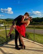 Corset Burgundy Off-The-Shoulder Tiered Homecoming Dresses