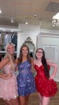 Corset Burgundy Off-The-Shoulder Tiered Homecoming Dresses