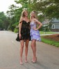 Corset Burgundy Off-The-Shoulder Tiered Homecoming Dresses