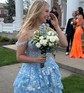Corset Burgundy Off-The-Shoulder Tiered Homecoming Dresses