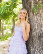 Corset Skater Glitter Tiered Homecoming Dresses