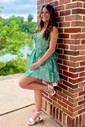 V-neck Glitter Tulle Skater Homecoming Dresses With Tiered