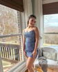 Corset White Bodycon Lace Homecoming Dresses