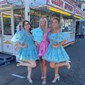 Corset Skater Tulle Ruffle Homecoming Dresses