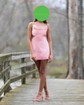 Unique Orange Fitted Satin Cowl Neck Homecoming Dresses