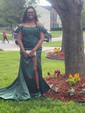 Mermaid Off-the-shoulder Satin Corset Prom Dresses With Appliques