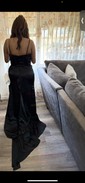 Mermaid Sweetheart Satin Corset Prom Dresses With Beading