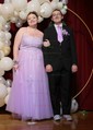 Ball Gown Scoop Neck Tulle Prom Dresses With Appliques
