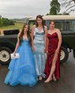 Princess V-neck Tulle Ruffle Prom Dresses
