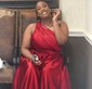 Ball Gown One Shoulder Satin Prom Dresses With Ruched