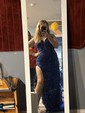 Sheath/Column V-neck Sparkly Sequin Prom Dresses