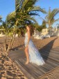 Ball Gown Sweetheart Tulle Tiered Prom Dresses With Appliques