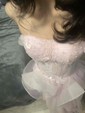 Princess Off-the-shoulder Tulle Ruffle Prom Dresses With Appliques