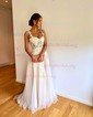 Ball Gown Sweetheart Tulle Prom Dresses With Appliques