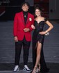 Mermaid Off-the-shoulder Sparkly Sequin Prom Dresses With Appliques