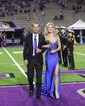 Black Mermaid V-neck Jersey Beaded Prom Dresses