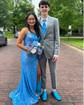Mermaid Scoop Neck Sparkly Velvet Sequin Prom Dresses