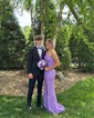 Sheath/Column One Shoulder Sparkly Sequin Prom Dresses