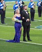 Mermaid Scoop Neck Sparkly Velvet Sequin Backless Prom Dresses