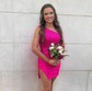 Glitter Black Bodycon One Shoulder Homecoming Dresses