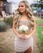 Corset Bodycon Sequin Beaded Homecoming Dresses