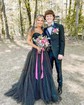 Ball Gown Sweetheart Tulle Ruffle Prom Dresses With Ruched
