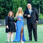 Black Mermaid V-neck Jersey Beaded Prom Dresses