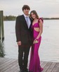 Mermaid Off-the-shoulder Satin Cut Out Prom Dresses