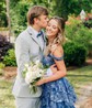 Ball Gown Off-the-shoulder Tulle Tiered Prom Dresses With Appliques