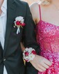 Ball Gown Square Neck Tulle Prom Dresses With Appliques
