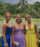 Ball Gown Square Neck Tulle Prom Dresses With Appliques