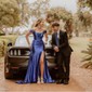 Mermaid Off-the-shoulder Satin Corset Prom Dresses With Ruched