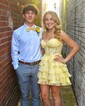 Corset Skater Chiffon Sweetheart Tiered Homecoming Dresses