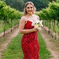 Mermaid V-neck Sparkly Velvet Sequin Prom Dresses