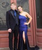 Mermaid One Shoulder Jersey Cut Out Beaded Prom Dresses