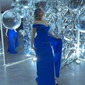Mermaid Off-the-shoulder Glitter Prom Dresses With Ruched