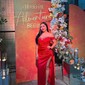 Sheath/Column V-neck Ruched Satin Prom Dresses With Beading