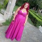 A-line Cowl Neck Tulle Prom Dresses With Ruched