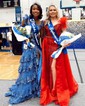 Sheath/Column Off-the-shoulder Sequin Tiered Prom Dresses