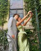 Mermaid Strapless Satin Cut Out Prom Dresses With Ruched