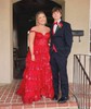 Ball Gown Off-the-shoulder Tulle Tiered Prom Dresses With Appliques